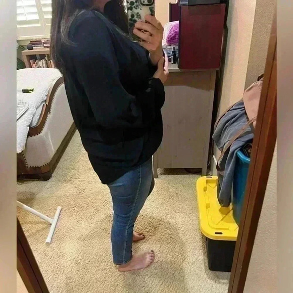 Womens Allison Joy High low lightweight top - Picture 7 of 8